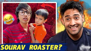 SOURAV JOSHI VLOGS ROASTING IS FUNNY [upl. by Carlen]