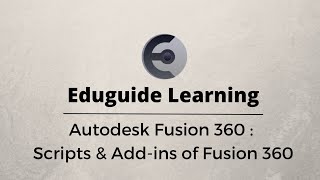 Tutorial 14 Using Addins and Scripts in Autodesk fusion 360 technology tech fusion360 [upl. by Dabbs]