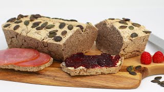 Glutenfreies BUCHWEIZENBROT  mit 5 Zutaten schnell zubereitet [upl. by Phira989]