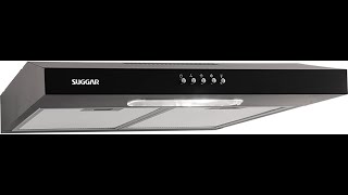 Depurador de Ar Suggar Slim 60cm Potência e Elegância para Sua Cozinha [upl. by Elconin]