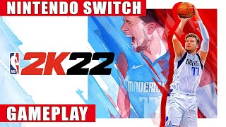 NBA 2K22 Nintendo Switch Gameplay [upl. by Anelegna]