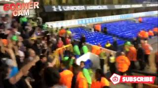 Arsenal Fans Singing 49 49 Undefeated at White Hart Lane [upl. by Krisha594]