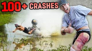 100 of Travis Pastranas Wildest Crashes [upl. by Sancho]