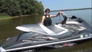 2012 Yamaha VXR Waverunner review [upl. by Aical]