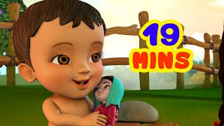 प्यारी गुड़िया गीत  Baby Doll Song collection  Hindi Rhymes for Children  Infobells [upl. by Elisa723]