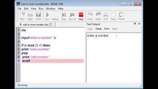 CODING with text  basics of VARIABLES in BASIC 256 [upl. by Meekyh]