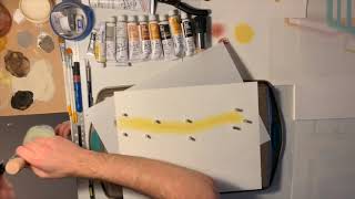 Pochoir stencil Printing with Sean Morrissey Part 1 [upl. by Ronoh]