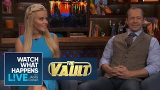 Sparks Fly Between Jenny McCarthy And Donnie Wahlberg On WWHL  FBF  WWHL [upl. by Gertrude]