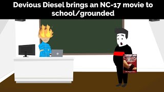 Max Brings An NC17 Rated Film to SchoolGrounded [upl. by Bahner]