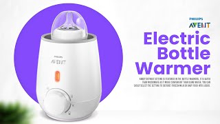 How To Use Philips AVENT Fast Electric Bottle Warmer SCF35500 [upl. by Gonta372]