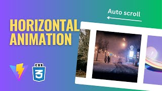 Horizontal Scroll Animation in React with Pure CSS [upl. by Etnovert63]