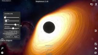 Black hole accretion disk style [upl. by Daitzman]