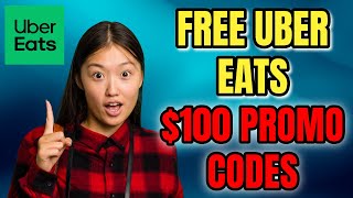 Uber Eats Promo Code 2024 🔥 How I Got Free Meals and Deals  FREE 100 [upl. by Pate]