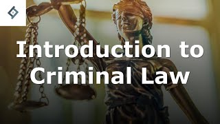 Introduction to Criminal Law [upl. by Hayyim]