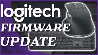 Logitech MX Mouse amp Keyboard Firmware Update Fixes [upl. by Samau]