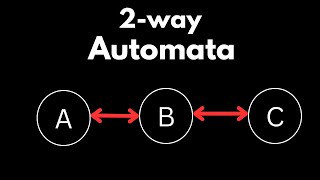 2Way Finite State Automata [upl. by Bussy489]