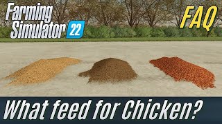 What Feed for Chicken FS22 FAQ [upl. by Stroud]