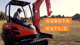 Discover the Kubota KX713 Mini Excavator [upl. by Georgena]