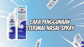 CARA PENGGUNAAN STERIMAR [upl. by Nicolas]