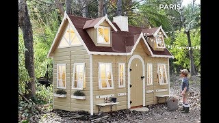 Casita de madera para niños modelo Paris  Casas Green House [upl. by Hama]