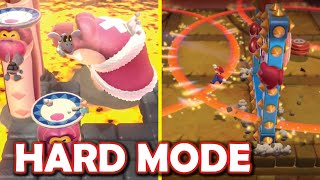 HARDMODE All Bosses Super Mario 3D World [upl. by Aneerehs]