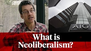 George Monbiot on Neoliberalism quotA selfserving racketquot [upl. by Llenwad]