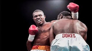 Donovan Razor Ruddock vs Michael Dokes MUST SEE KNOCKOUT [upl. by Brechtel]