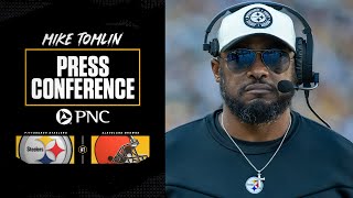 Coach Tomlin Press Conference Week 11 at Browns  Pittsburgh Steelers [upl. by Nylleoj]