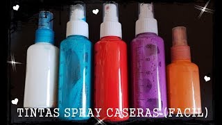 TINTAS SPRAY CASERAS FACIL [upl. by Hamforrd]