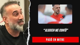 Gabriel Anello sobre el tormentoso futuro de Martín Demichelis en River “Alguien me contó” [upl. by Alegnatal966]