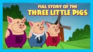 Full Story Of Three Little Pigs  Tia and Tofu Storytelling  Moral Stories In English For Kids [upl. by Hultgren]