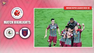 ISL 202223 Knockout 2 Highlights ATK Mohun Bagan Vs Odisha FC [upl. by Odlanra]