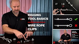 All About Wire Rope Clips  Which Type to Use amp How to Install [upl. by Lacim]