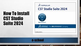 How to install CST studio suite 2024 [upl. by Codel]