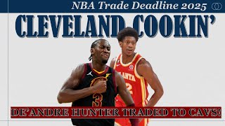 DEANDRE HUNTER TRADED TO CAVALIERS  INSTANT REACTION  ANALYSIS [upl. by Sayed]