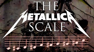 How To Write Metal Riffs using the METALLICA SCALE  Composition  Guitar Lesson [upl. by Nohsram]