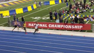 Mens 4x800 Relay Finals 2019 NAIA Indoor [upl. by Nolasba]