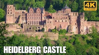 Witness the splendor of Heidelberg Castle A captivating 4K walking tour [upl. by Fortune]