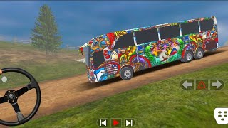 Coach Bus Simulator India Off Road Bus Game Simulator Gameplay Part 61 [upl. by Leirej]