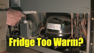 How to investigate and fix a fridge that is too warm [upl. by Zia974]