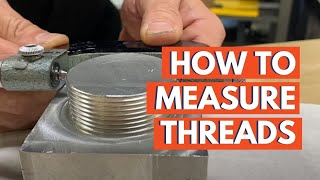 How to Measure Threads [upl. by Ahsinrad]