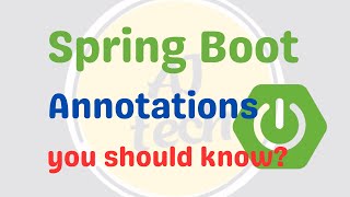 Spring Boot Annotations  javacodeex [upl. by Hester841]