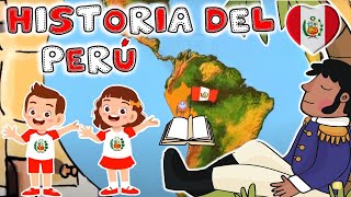 HISTORIA DEL PERÚ PARTE 1  👧🇵🇪👦 MIÉRCOLES 14 de JULIO Aprendo en Casa Inicial [upl. by Lonnard]