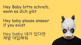 Cro  Traum German  English  Korean LYRICS [upl. by Gratiana]