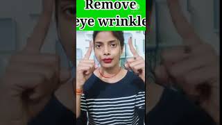 Eye wrinkle removal natural aloe Vera eye mask in just 1 minute shorts skincareshorts [upl. by Gytle]