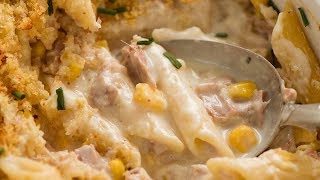 Tuna Mornay Tuna Casserole  Creamy Tuna Pasta Bake [upl. by Bergen]