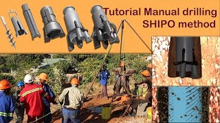 Tutorial manual borehole drilling SHIPO method [upl. by Eustazio876]