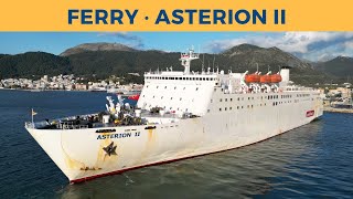 Arrival of ferry ASTERION II Igoumenitsa Superfast [upl. by Grenier]