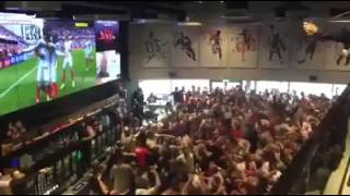 England 2 Wales 1  Euro 2016 France  Ashton Gate Sport Bar [upl. by Nywra]