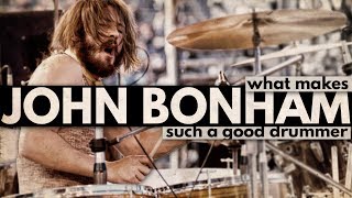 What Makes John Bonham Such a Good Drummer [upl. by Pride159]